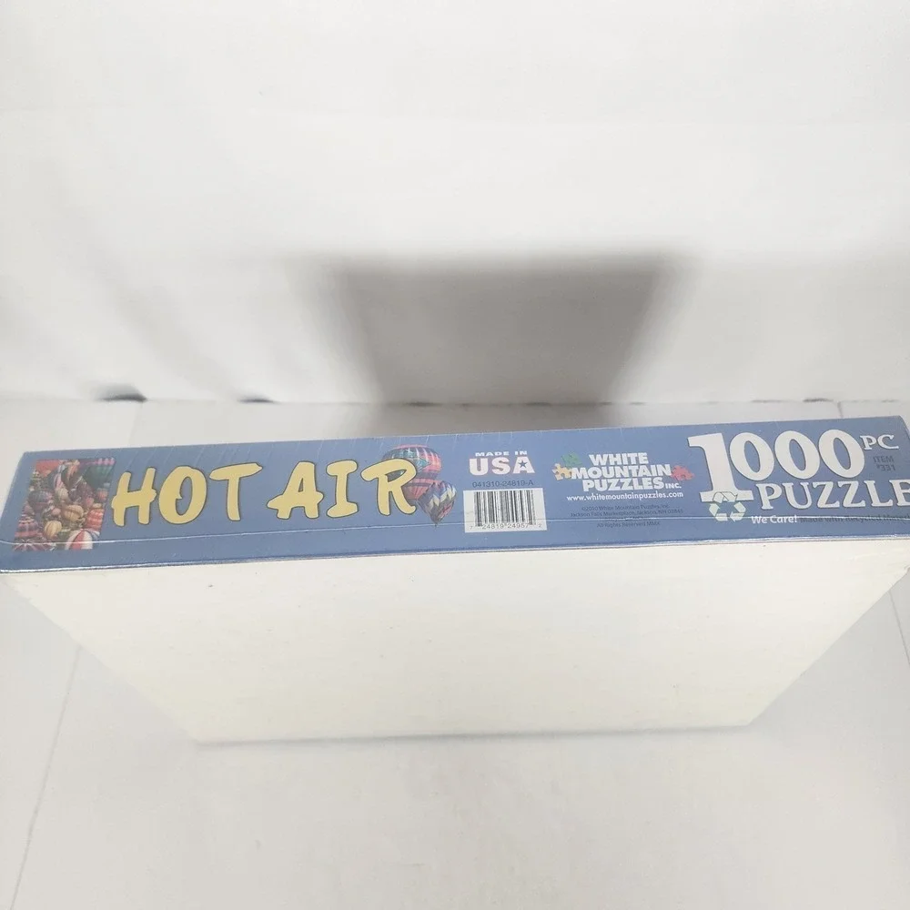 White Mountain HOT AIR 1000 Piece Jigsaw Puzzle #24819 Royce McClure NEW Sealed‎